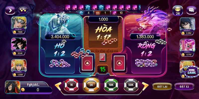 Tìm hiểu đôi điều về game Rồng Hổ online